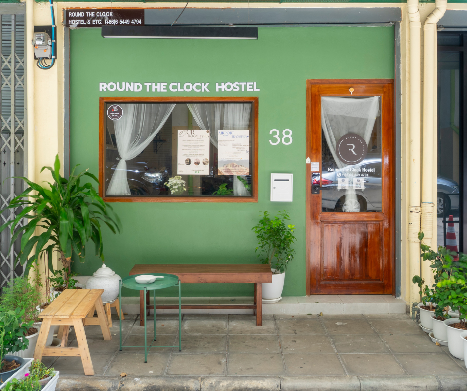 Round The Clock Hostel Front